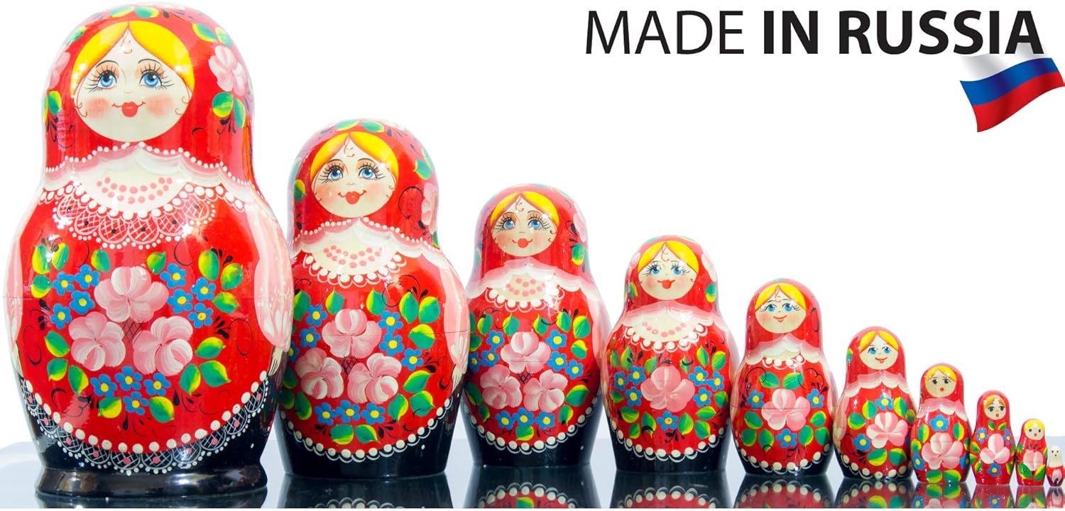 russian doll with smaller dolls inside