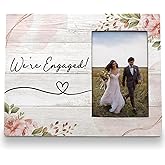 FLDAS Engagement Picture Frames 8x10, Engagement Gifts for Couples, Engagement Picture Frame, Engagement Gift, Wedding Picture Frame, We’ are Engaged Wedding Engagement Photo Frame