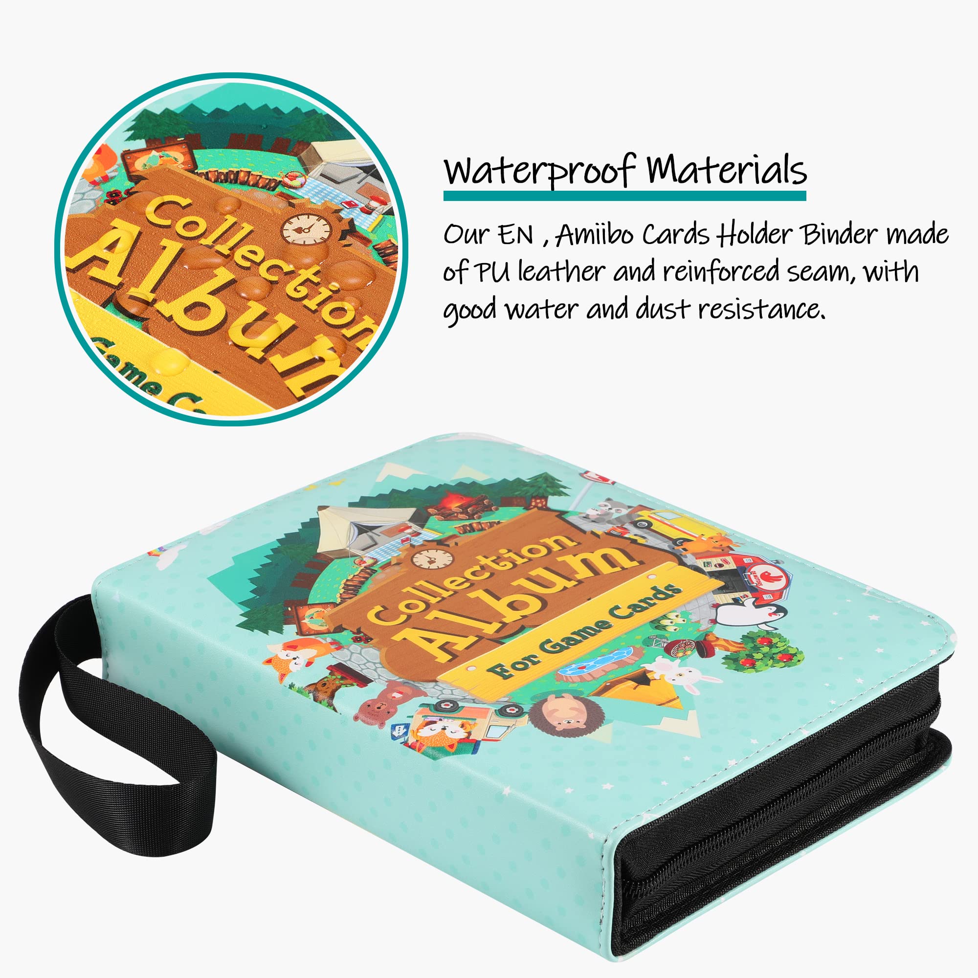 Mua 500+ Game Card Holder Compatible with Animal Crossing Mini Amiibo Cards,  Cartridges Organizer Binder fit for Nintendo Switch PS Vita Games SD Memory  Cards trên Amazon Mỹ chính hãng 2026