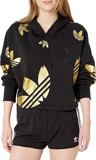 adidas cropped hoodie amazon