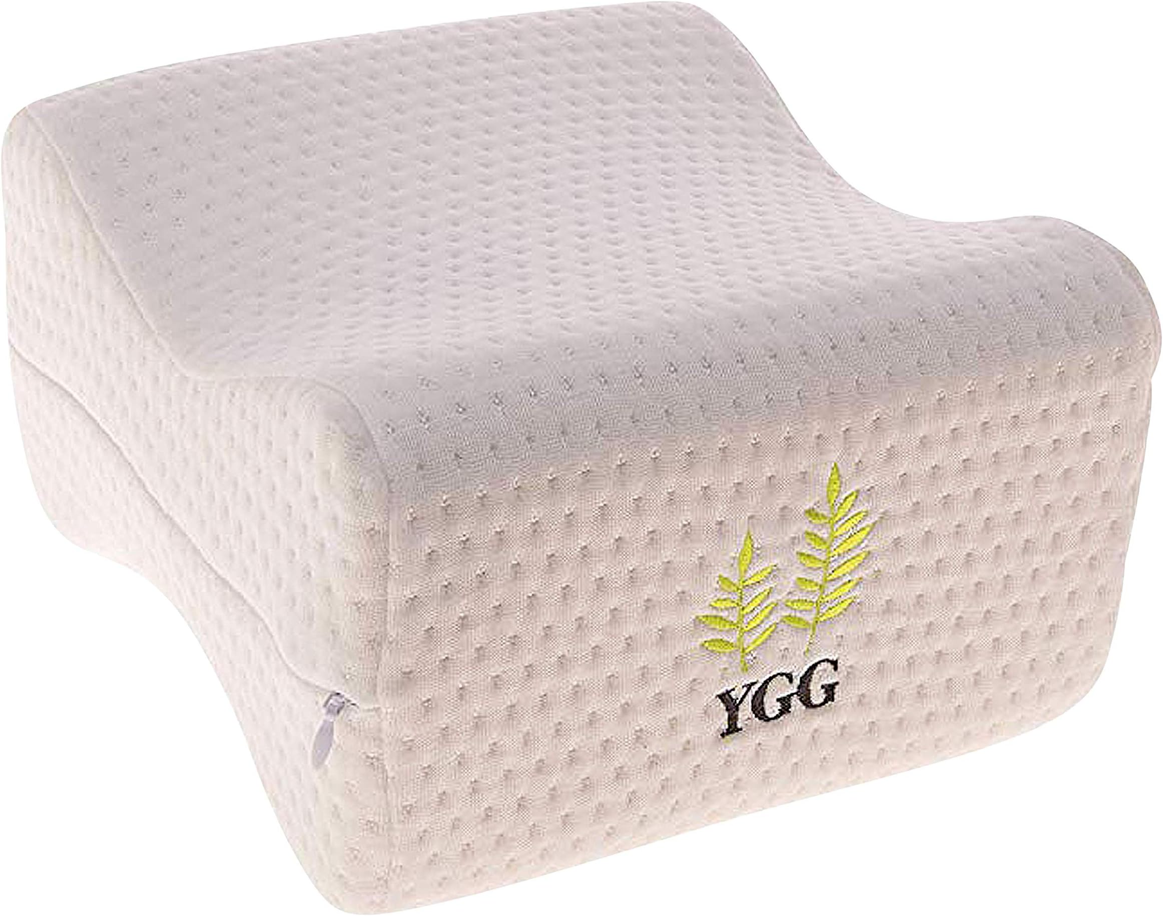 YGG Knee Pillow for Back Pain/Side Sleepers -Use Along With Medication like Alpha Lipoic Acid To Relieve Spinal and Lower Back Related Discomfort