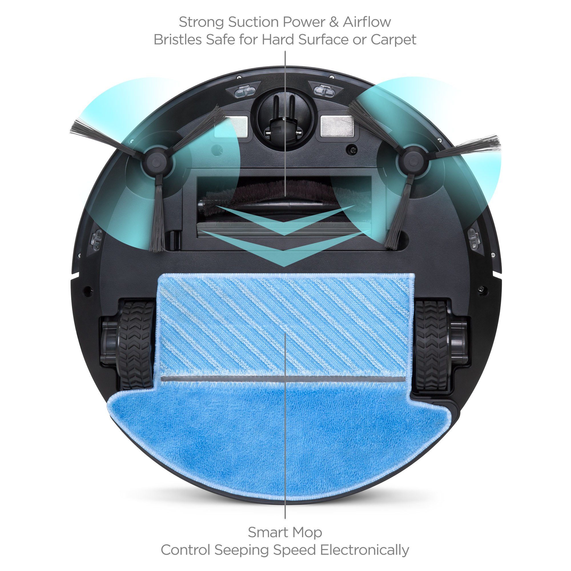 best choice products 3 in 1 robot vacuum