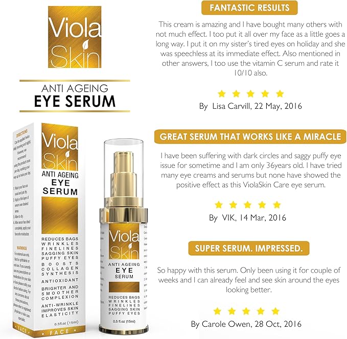 viola skin eye serum
