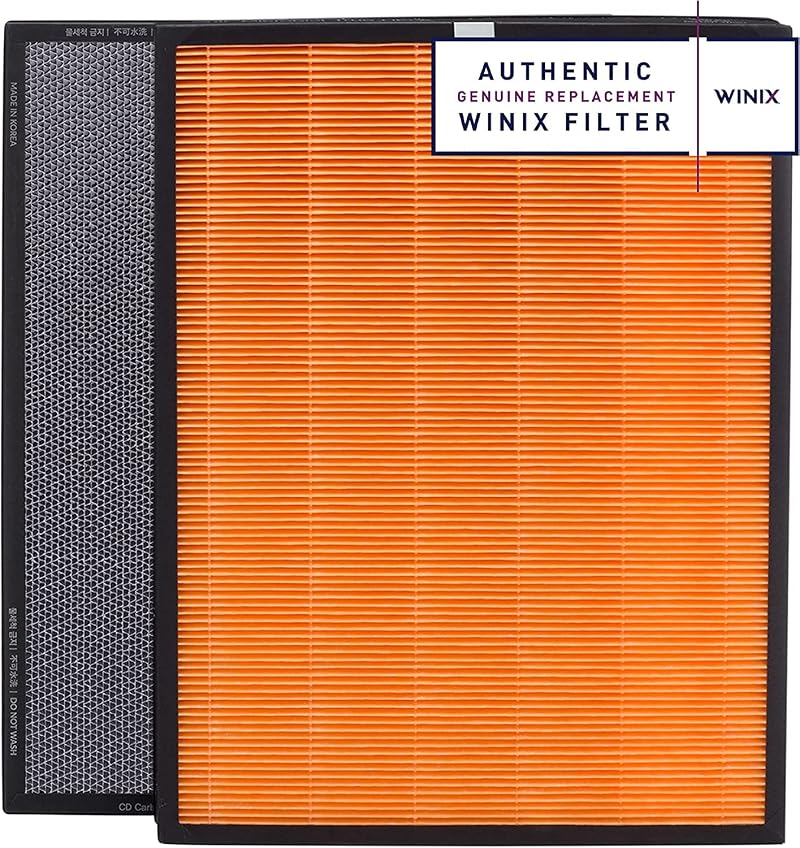 Winix Replacement Filter T for ZERO Pro HR1000 HEPA 99.999% + Activated Carbon
