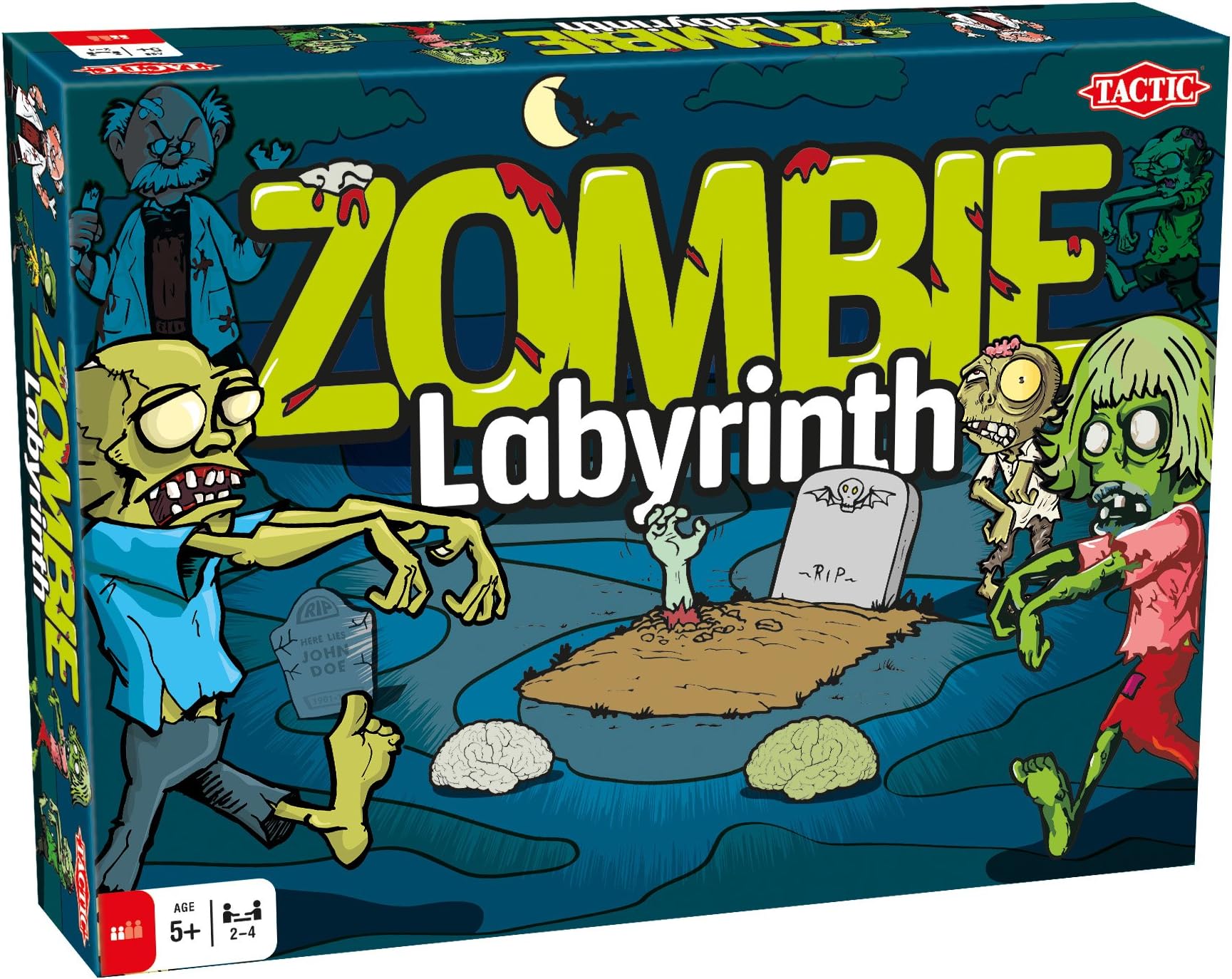 Tactic Games Zombie Labyrinth Board Game