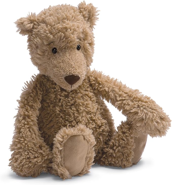 Jellycat I am Raggedy Bear Brown Beanie Soft Toy Plush Comforter Teddy