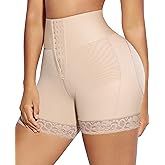 FeelinGirl Butt Lifting Shapewear for Women Tummy Control Body Shaper Shorts Butt Hip Enhancer Shapewear Panties