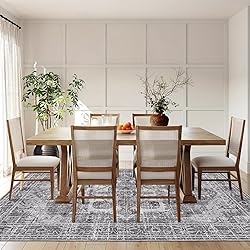 QD-Udreamy 5x7 Area Rugs - Machine Washable Rugs