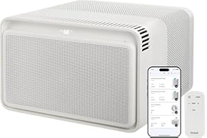 Windmill Window Air Conditioner - Quiet & Smart, Easy Install, Voice-Enabled, Remote & App Control AC Unit - 6,000 BTU