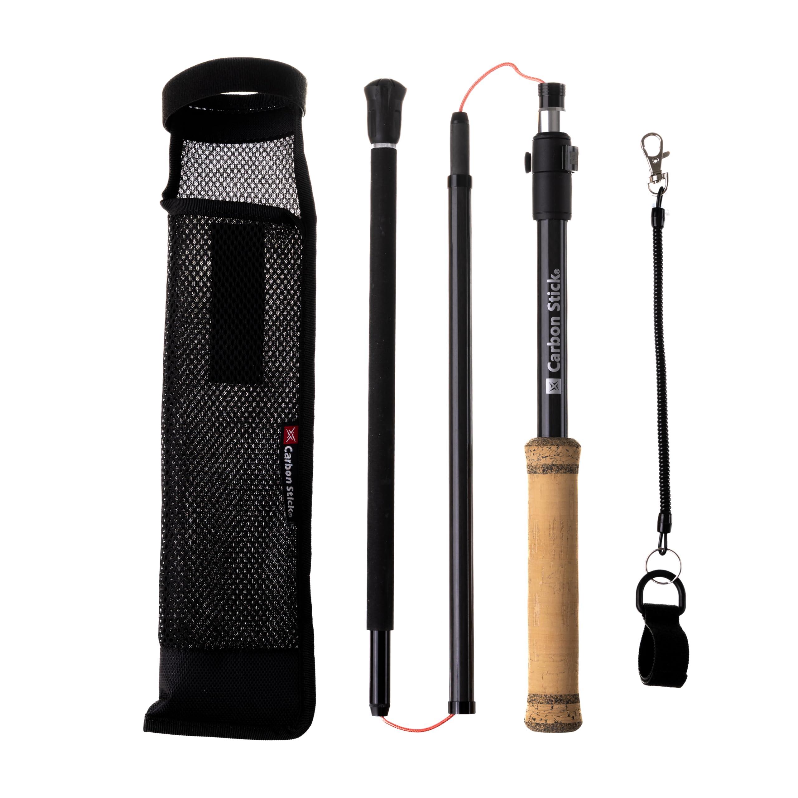 Photo 1 of X Carbon Stick Wading Staff | X Carbon Tech Carbon Fiber Wading Stick