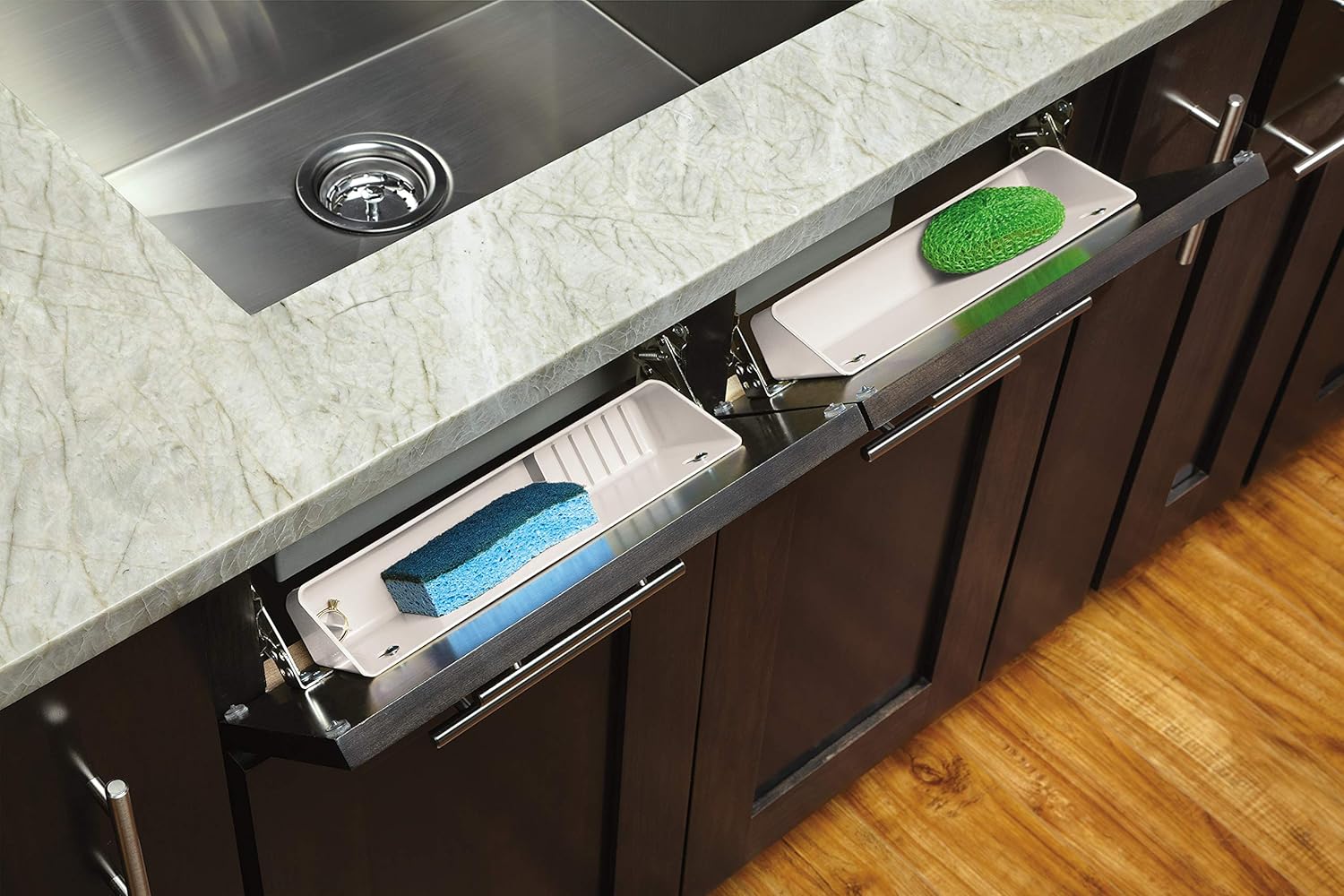 Ящик с креплением к столешнице 80 фото