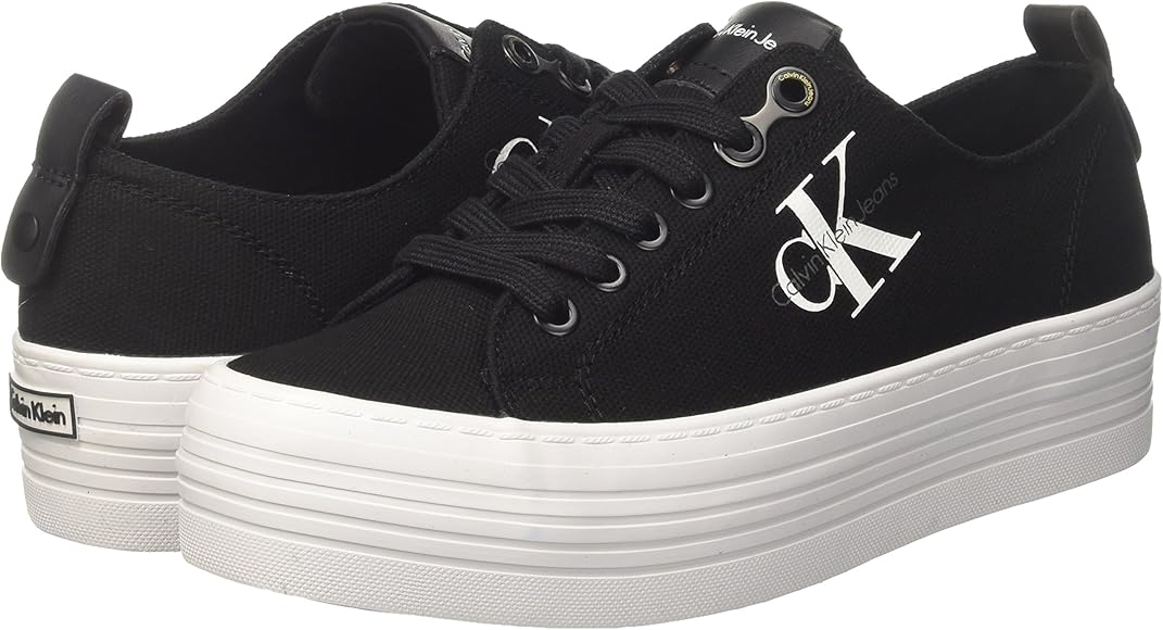calvin klein zolah flatform trainers