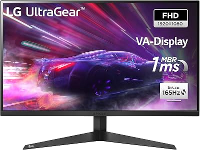 LG 27GQ50F-B 27 Inch Gaming Monitor 1ms Response DisplayPort HDMI