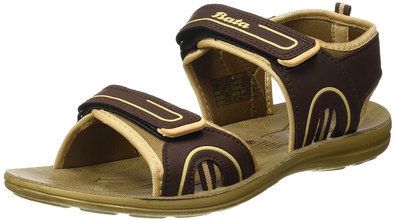 BATA Men's Pu Step Sandals