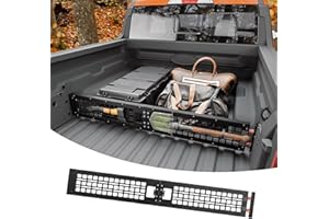 Maxzina Truck Bed Divider Compatible with 2022-2025 2026 Ford Maverick Cargo Divider Trunk Organizer Aluminum Alloy Luggage D