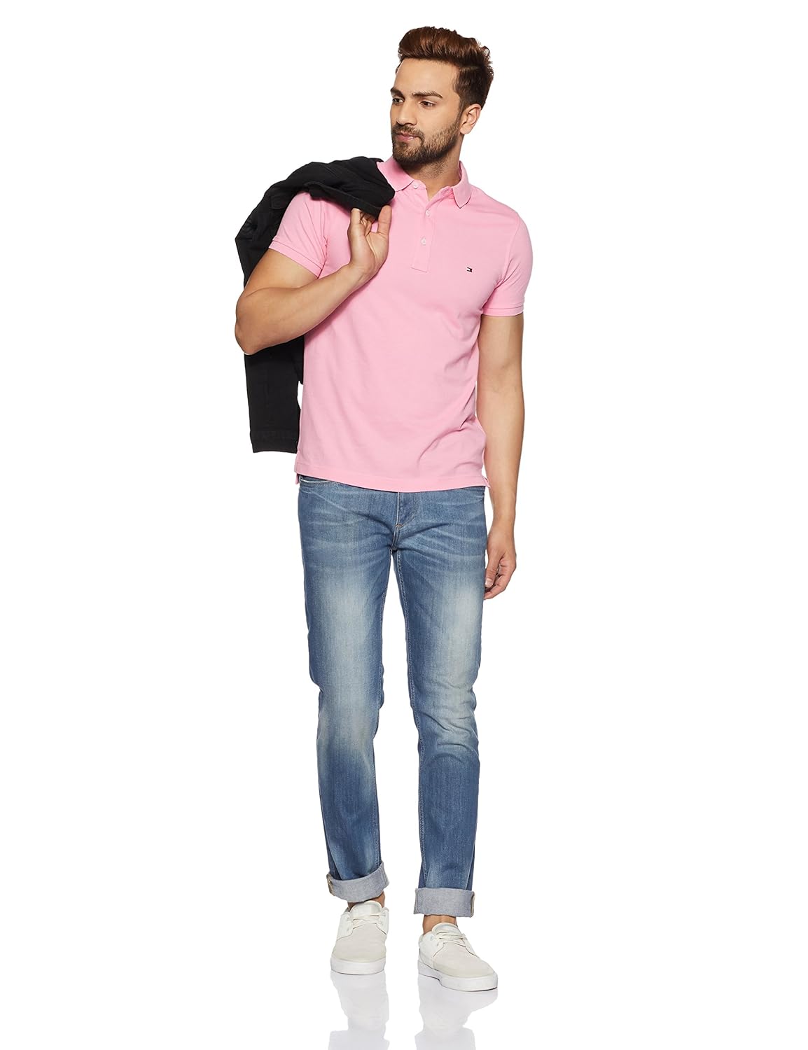 jack & jones men's tim slim fit jeans