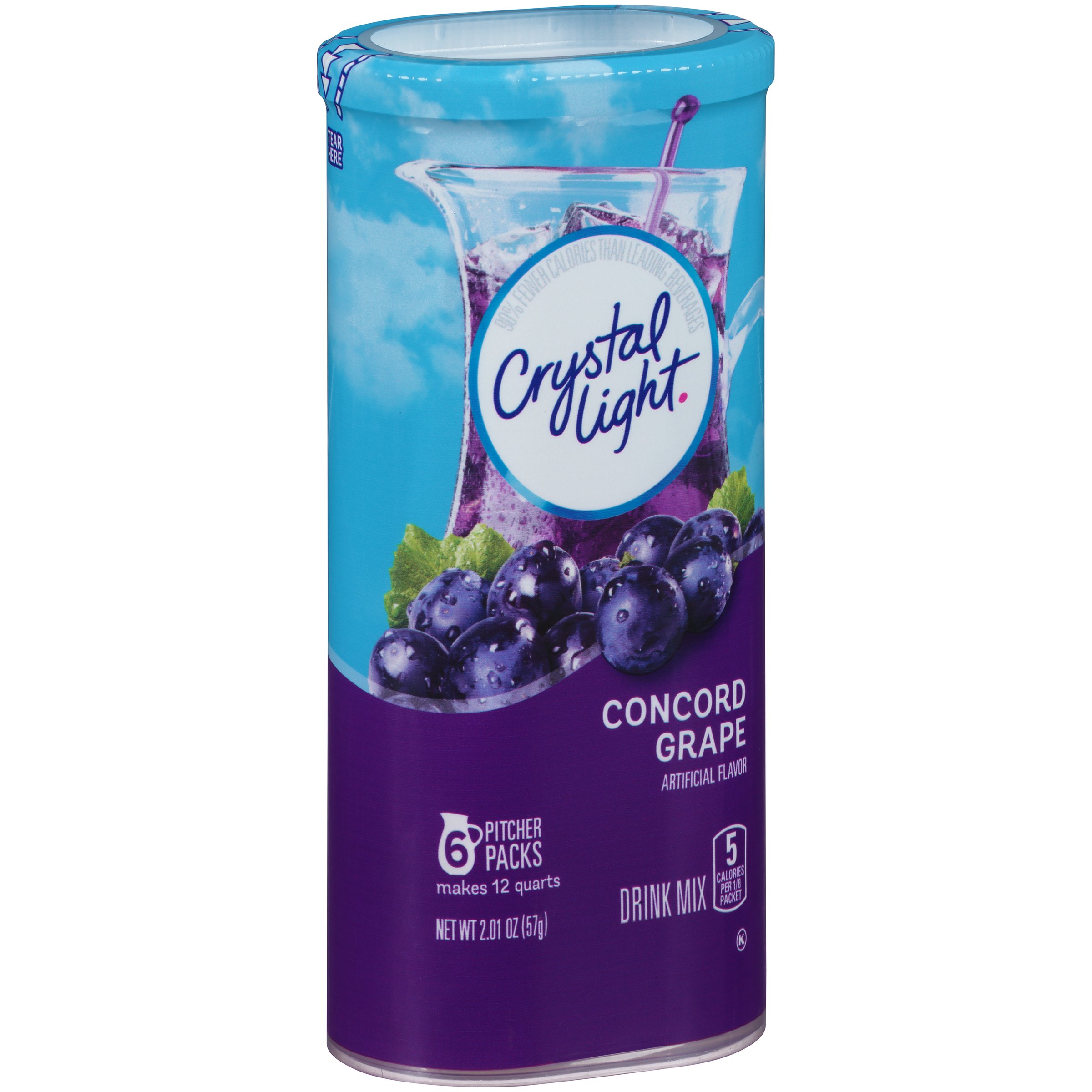 Crystal Light Fruit Punch Drink Mix, 2.0f fl oz Grocery