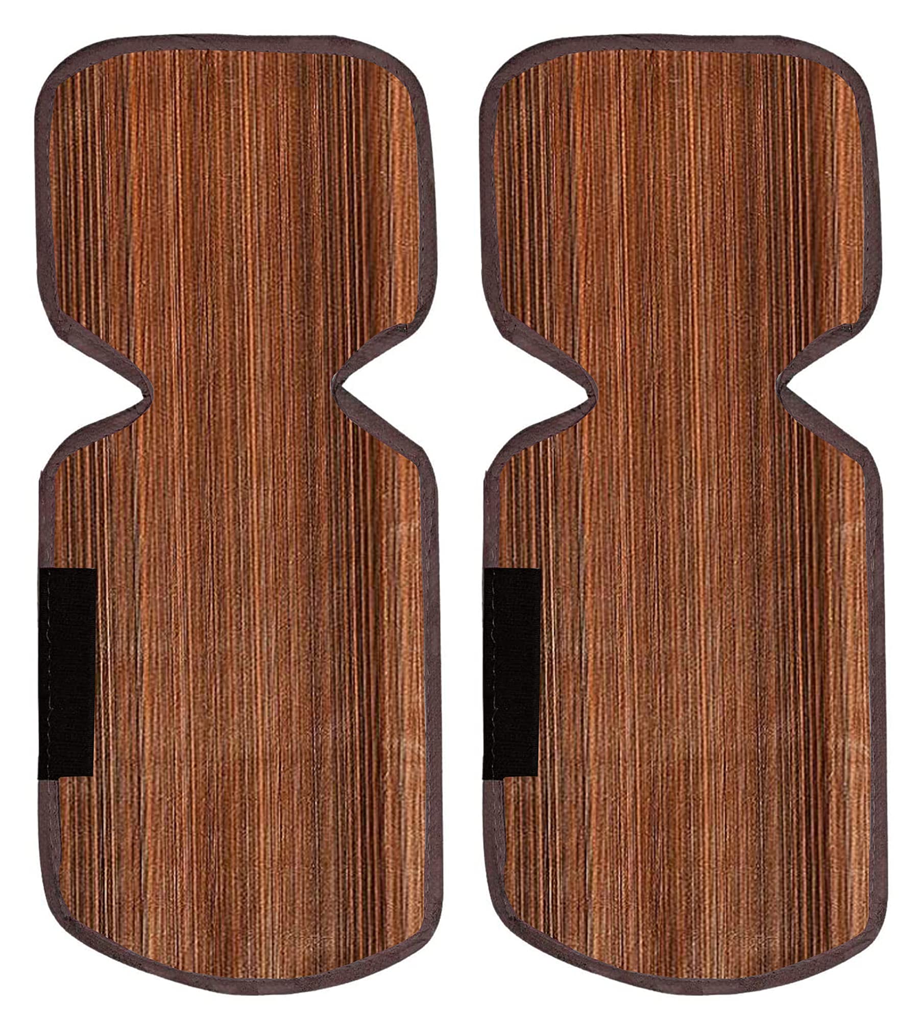Kuber Industries Lining Refrigerator Door Handle Covers (Brown, Model: HS_37_KUBMART020148) - Set of 2