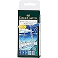 Faber-Castell Pitt Artists Shades of Blue Pen Brush (Wallet of 6)