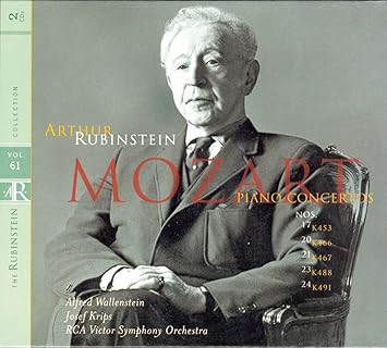 Arthur Rubinstein Rubinstein Collection Vol 61 Mozart Piano Concertos Nos 17 20 21 23 24 Amazon Com Music