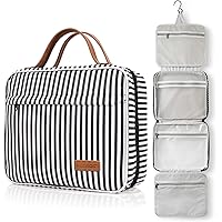 Toiletry Bag, WDLHQC Travel Hanging Makeup Bag ,Waterproof Large Cosmetic Make up Organizer for Travel Accessories Kit…