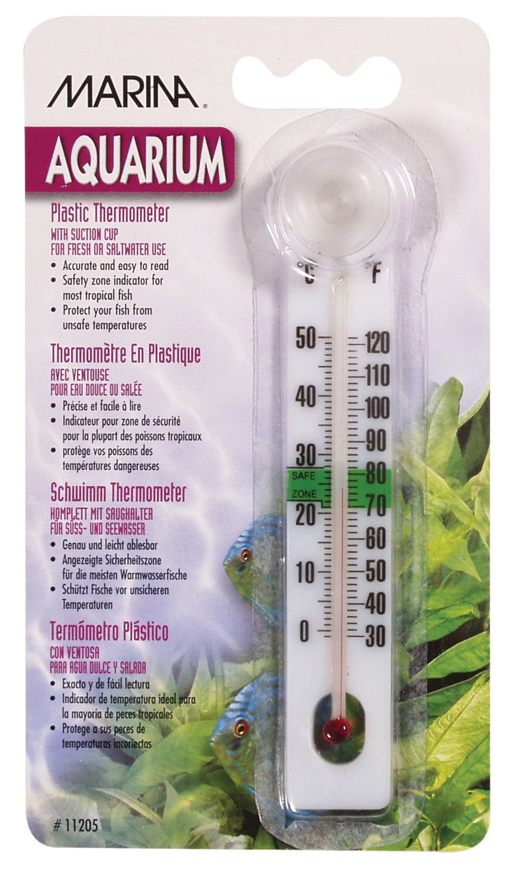 Marina Plastic Hanging Thermometer