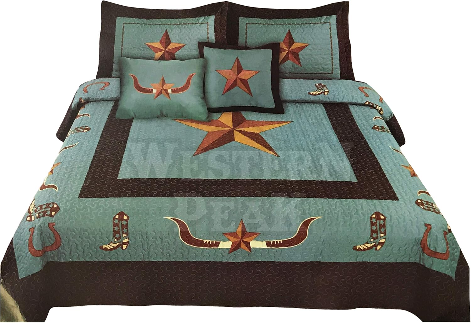 Best Bedding Sets Queen With Texas Star 100% C0tton