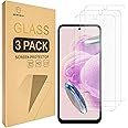 Mr.Shield Screen Protector compatible with Xiaomi Redmi Note 12S [Tempered Glass] [3-PACK] [Japan Glass with 9H Hardness]