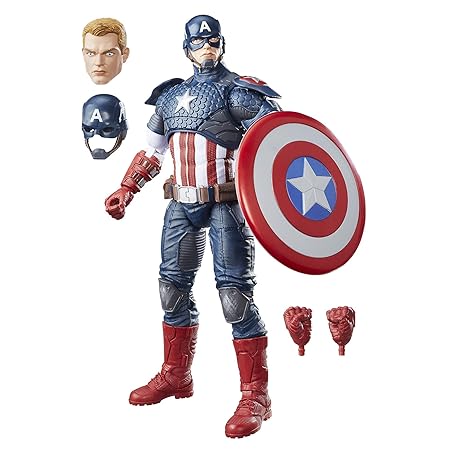 Hasbro Avengers B7433EU4 - Legends 12 Figur Captain America, Actionfigur