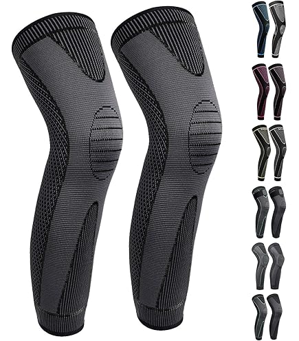 Vital Salveo-Best Recovery Compression Knee Support Sleeve For Man And Women Germanium Knee Brace For Running, Basketball, Hiking, Gym, Workout, Sports (1 PC)-X-Large - View #5