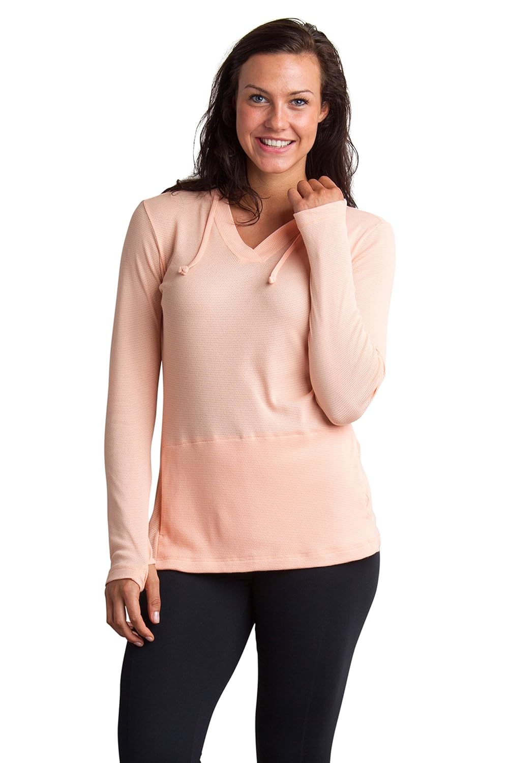 ExOfficio Womens BugsAway Lumen Lightweight Pullover Hoody Tick