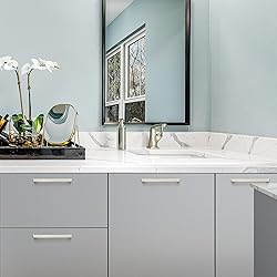 10 Pack Brushed Nickel Cabinet Pulls 5.5 Inch