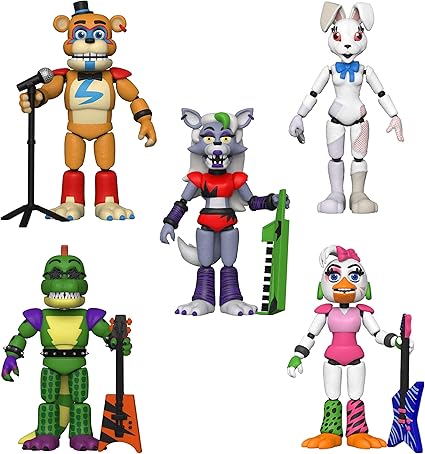 fnaf security breach action figures