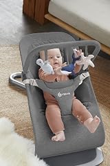 Ergobaby Evolve Bouncer Toy Bar Ocean Wonders Charcoal Accessory view 3