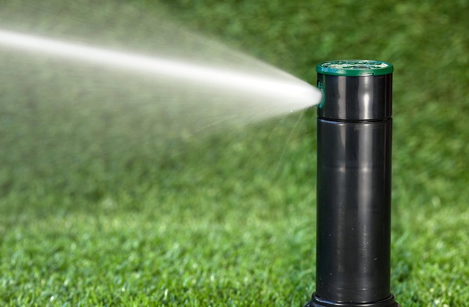 Orbit 55662 Voyager II Professional 4" Adjustable Pop-Up Gear Drive Rotor Sprinkler Spray Head, 40° To 360° Pattern, 25' - 52' Spray Distance (Ten bonus nozzles included), Black : Automatic Lawn Underground Sprinkler Systems : Garden & Outdoor