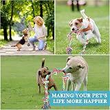 Aitmexcn Dog Rope Toys 37 Inch Five Knots Indestructible Chew Tug Toy view 6
