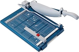 Dahle 564 Premium Guillotine Trimmer w/Laser Guide, 14-1/8" Cut Length, 40 Sheet Capacity, Self-Sharpening, Automatic Clamp, w/Safety Guard