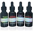 Transformations Labs - MTF E-Booster, T-Blocker, V~351 Advanced Feminizer & Dangerous Curves Synergist, MTF Liquid Extracts 4 Pack Transitioning Transgender Kit!!