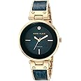 Anne Klein Women's Genuine Diamond Dial Bangle Watch