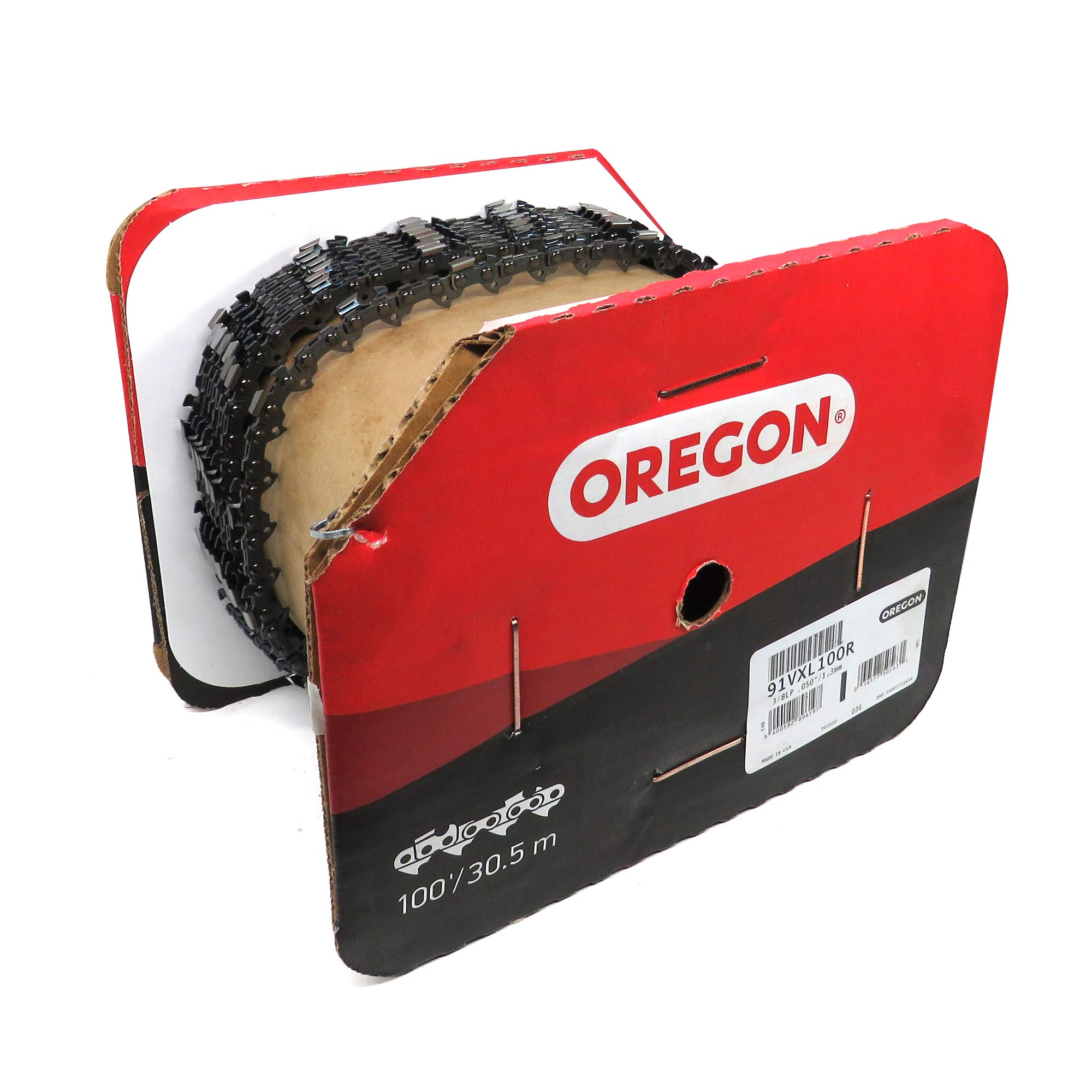 Oregon 91VXL100R VersaCut™ Saw Chain, 100' Reel (1640 Drive Links)