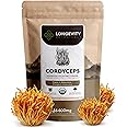 Organic Cordyceps Mushroom Powder - Ultra Concentrated Cordyceps Mushroom Extract Supplement - Promotes Energy, Endurance and