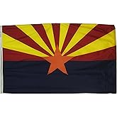 Annin Flagmakers Arizona State Flag USA-Made to Official State Design Specifications, 3 x 5 Feet (Model 140260)