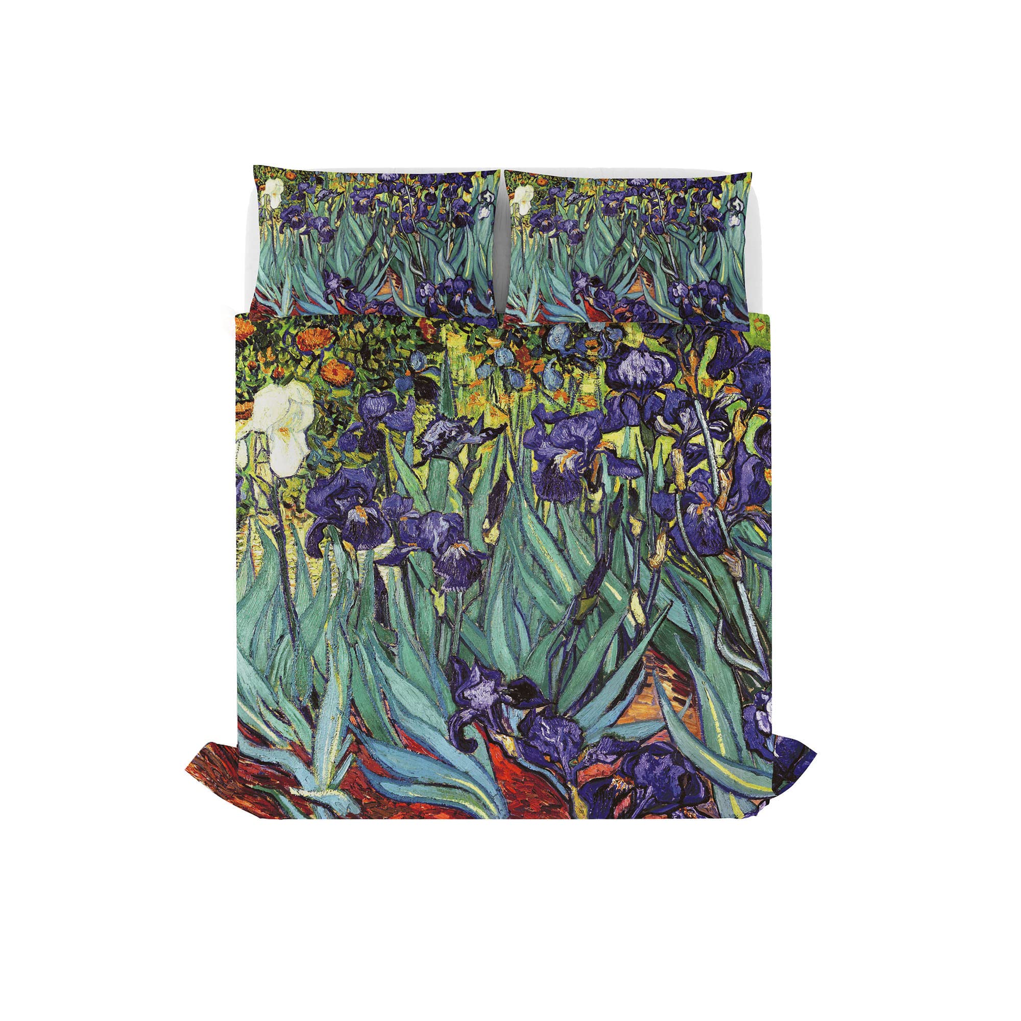 Italian Bed Linen Sogni d'autore Bed linen set (flat sheet 255x300cm + 2 pillowcases 52x82cm with internal flap), SD54, Cotton, DOUBLE