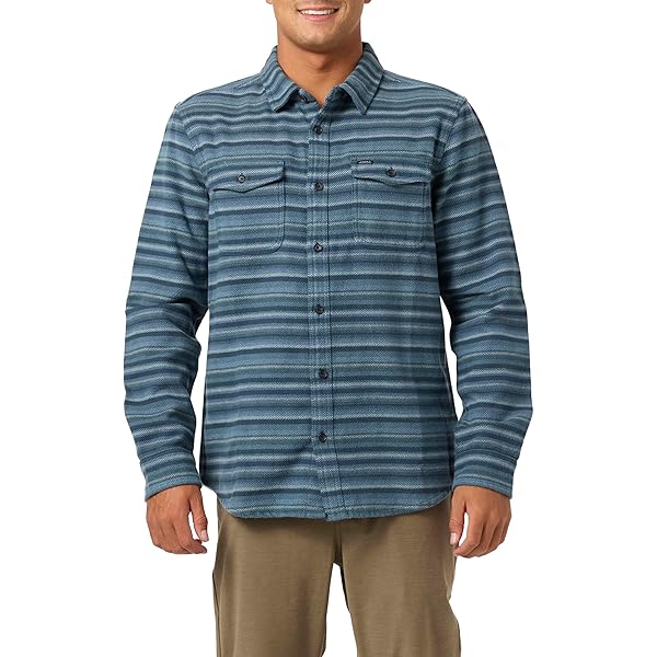Amazon.com: O'Neill Men's Regent Flannel Shirt, Cilantro