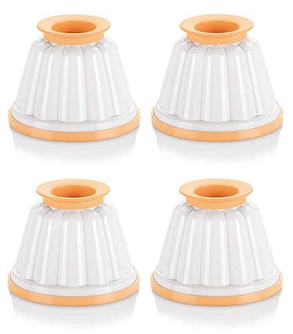 Tescoma 630590 Pudding-Förmchen Delicia, 4 Stück