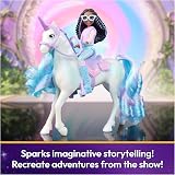 Unicorn Academy Layla & Glacier Set with 2 Riding Accessories Hair Tool view 5