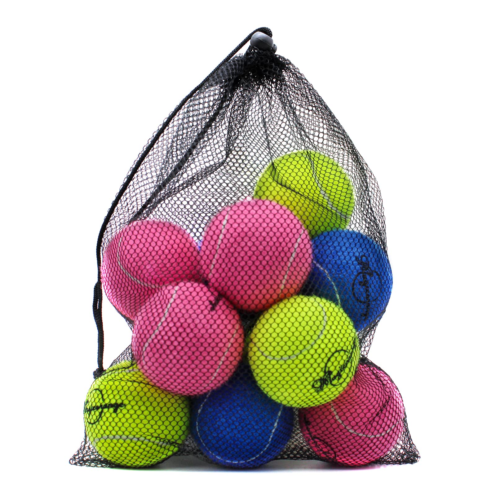 ZHUOKECE 18 Pack Tennis Balls - Training & Practice Balls With Mesh Bag, For Beginners & Dogs - View #9