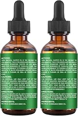 GoldWorld Castor Oil 2 Packs with Free Lash&Brow Brushes & E-Book view 2