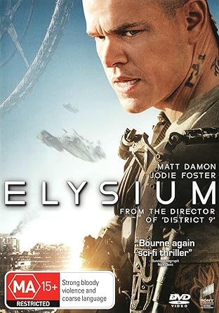 Amazon Com Elysium Neill Blomkamp S Non Usa Format Pal Region 4 Import Australia Matt Damon Jodie Foster Sharlto Copley Alice Braga Neill Blomkamp Movies Tv