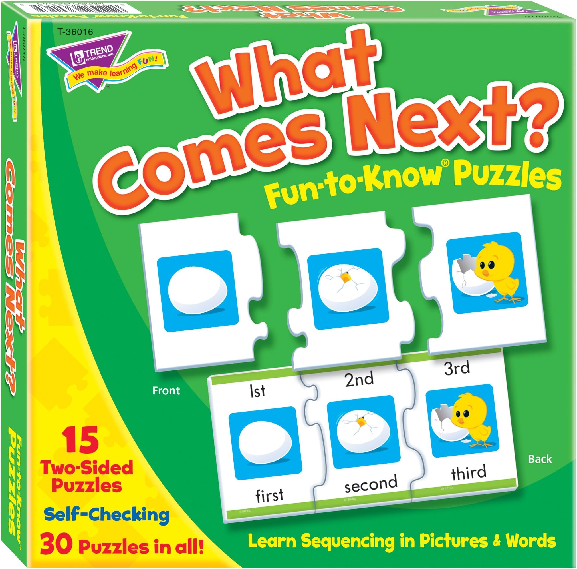 WHAT COMES NEXT SEQUENCING PUZ FUN-